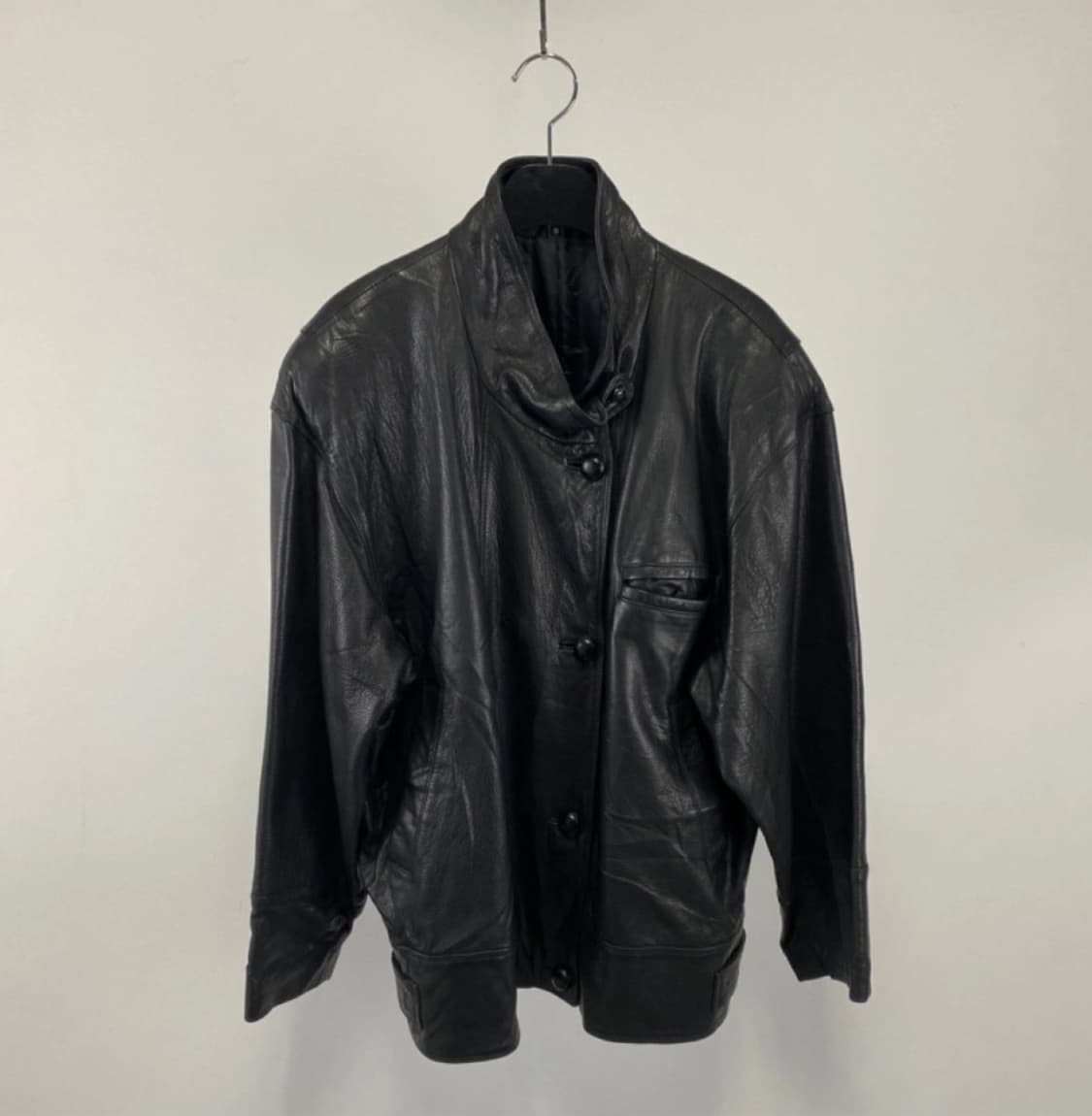 Japanese vintage 90s leather jacket  상품이미지1