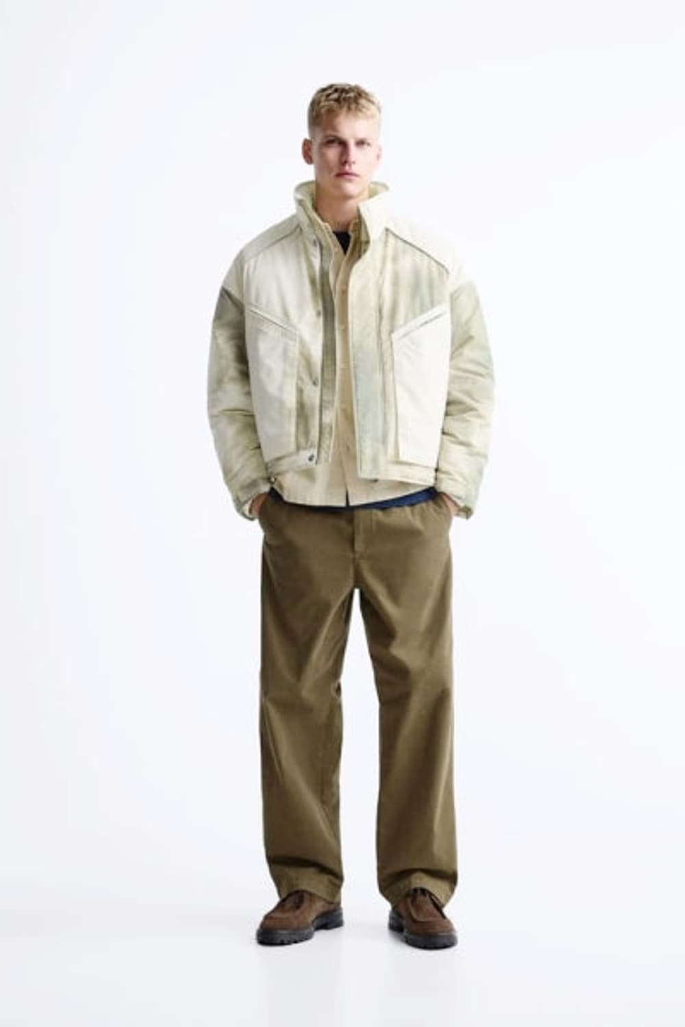 Zara 자라 타이다이 하이테크 점퍼 패딩 자켓 상품이미지1