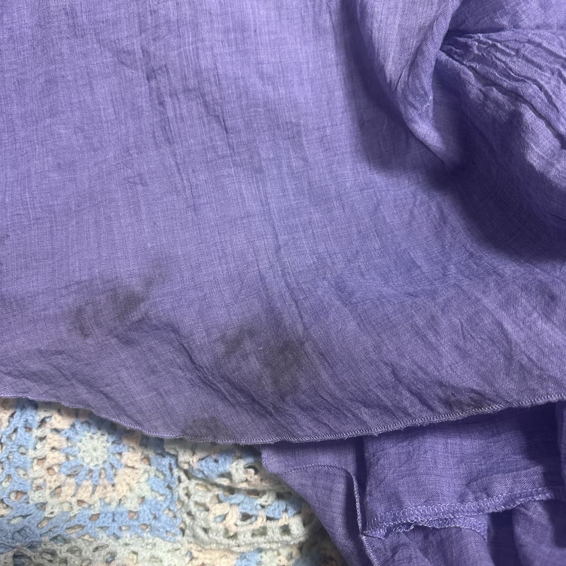 빈티지 연보라색 롱 스커트 모리 모리걸 상품이미지6