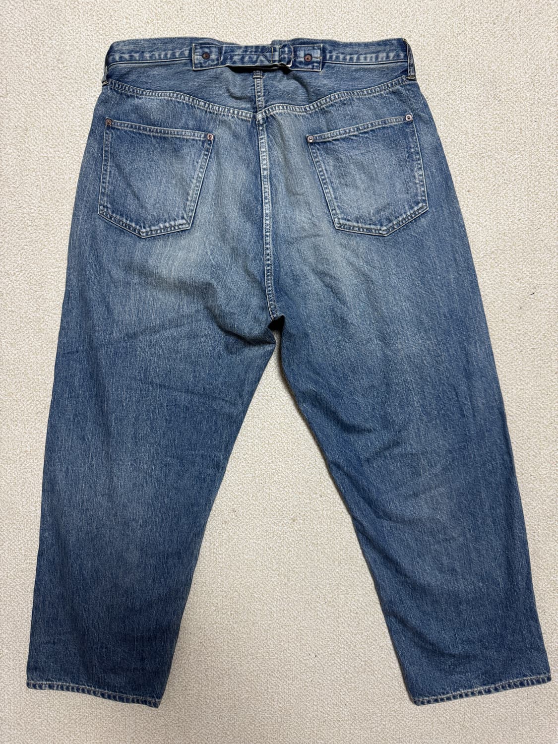 아프레쎄 / NO.22 WASHED WIDE DENIM PANTS 상품이미지3
