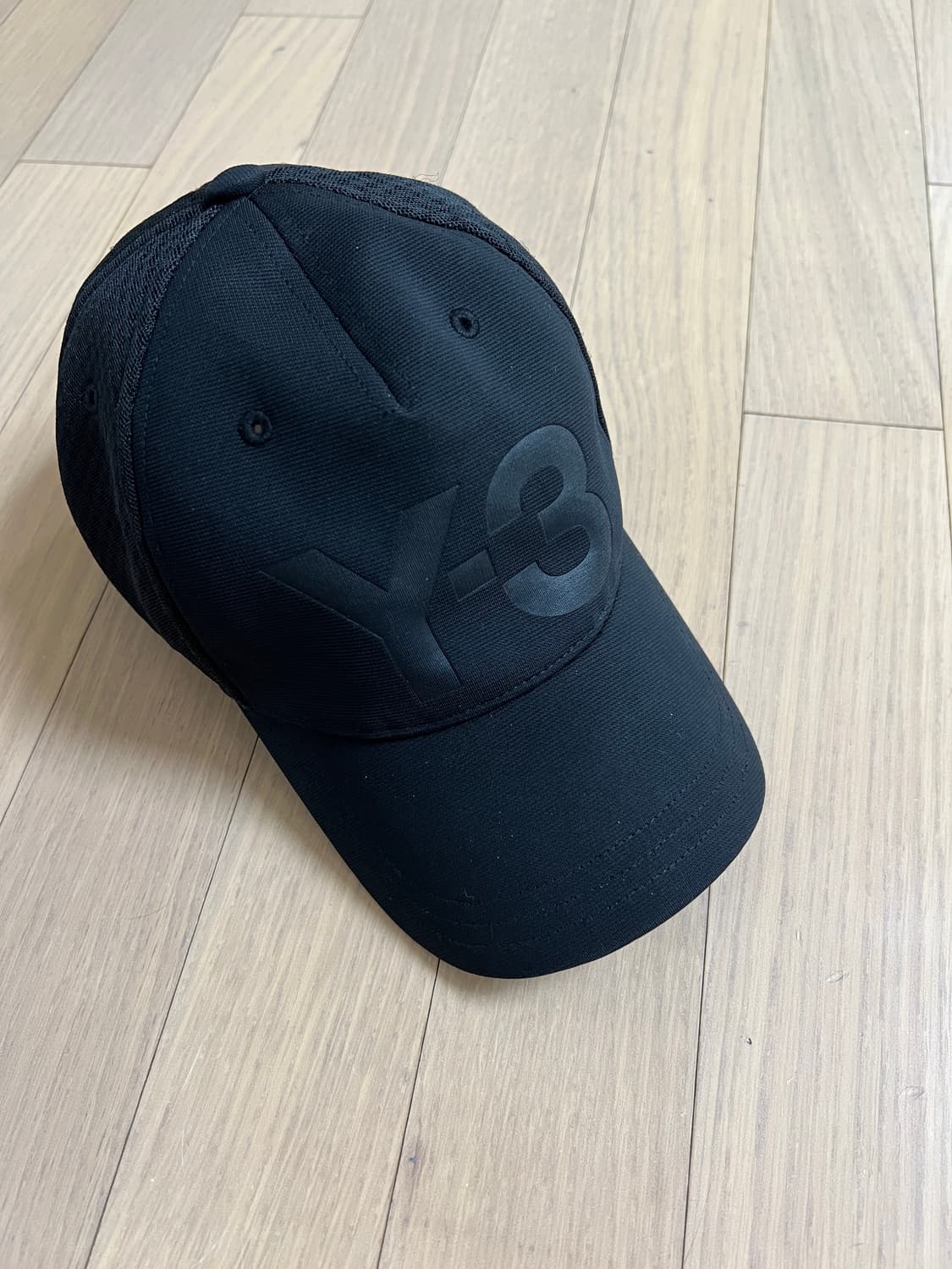 Y-3 (adidas Yohji Yamamoto) 블랙 메쉬 볼캡 상품이미지1