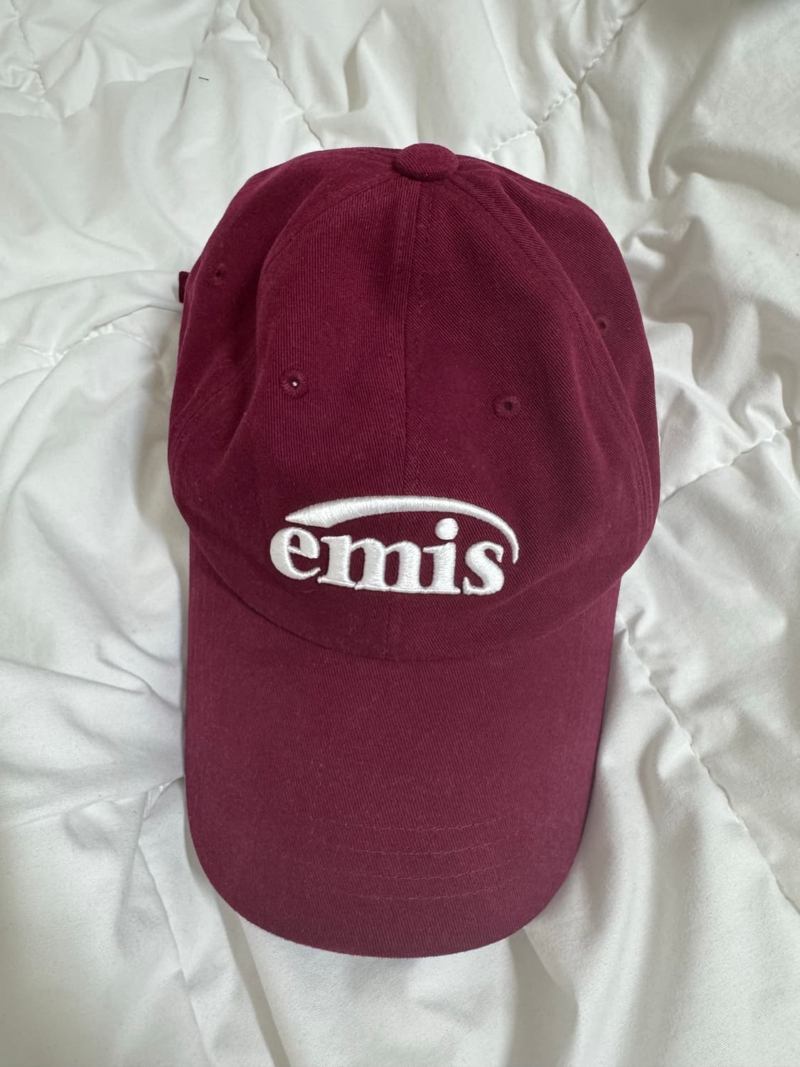 emis 버건디 볼캡 상품이미지1
