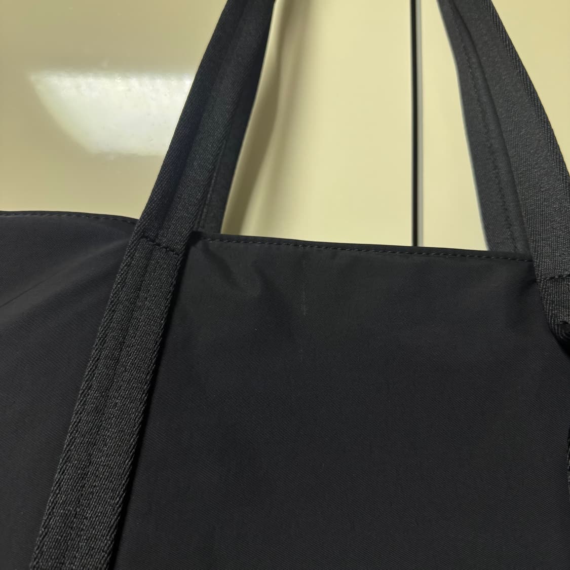 마지언타이틀 카페 토트백 02 블랙 상품이미지5