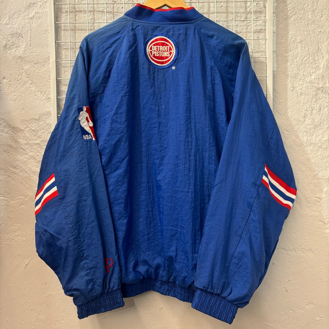 프로 플레이어 X NBA 90s 올드스쿨 디트로이트 피스톤즈 웜업 M 상품이미지2