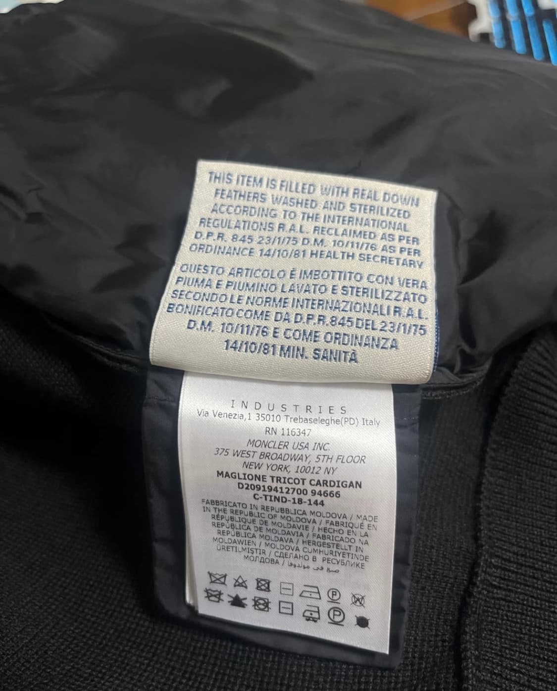 몽클레어 니트패딩 s 상품이미지6