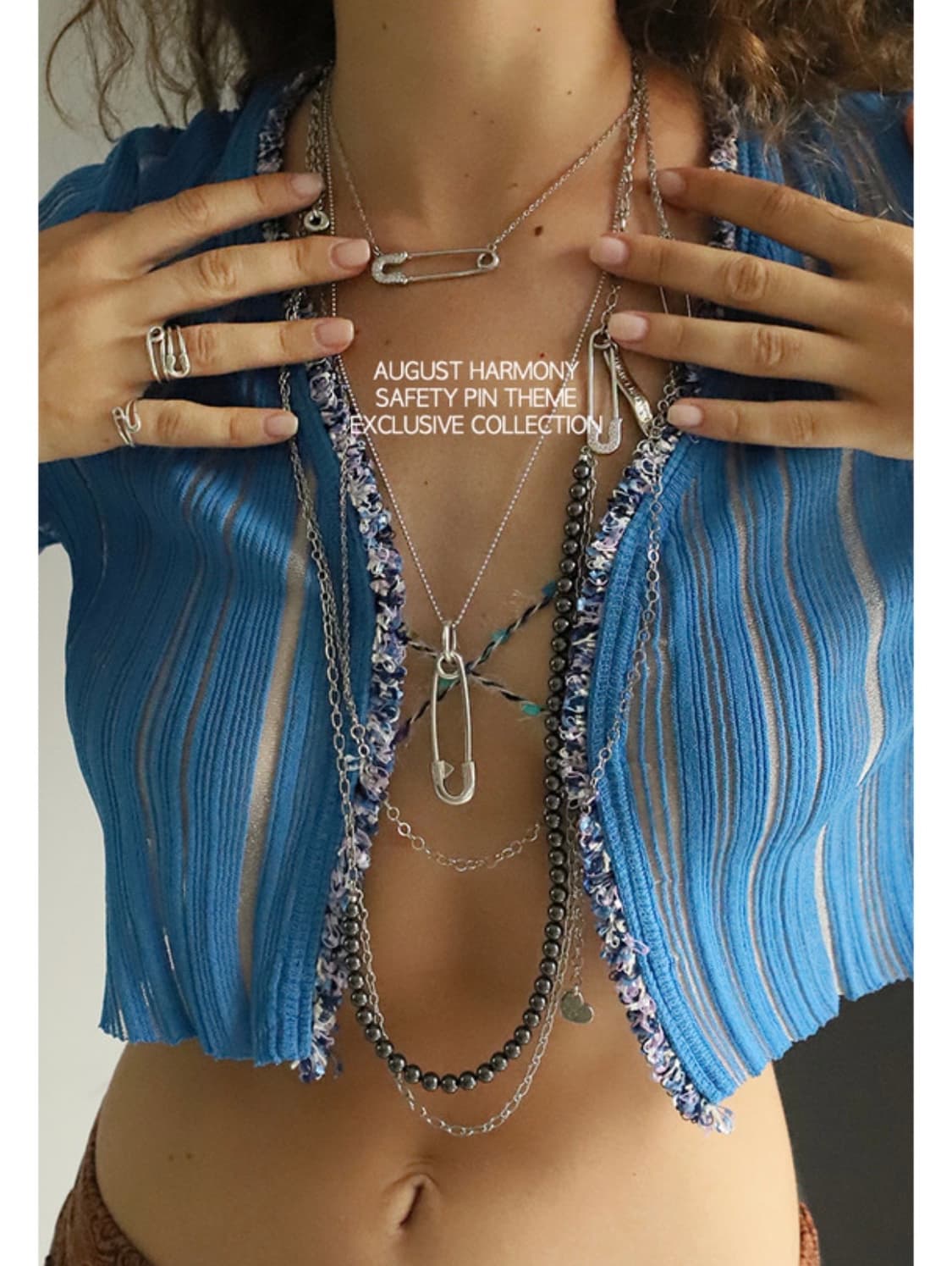 어거스트하모니 핀 목걸이 necklace 상품이미지3