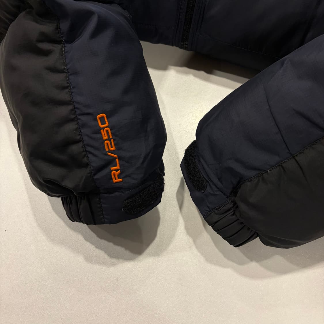 [L] 폴로 랄프로렌 RL 250 네이비/블랙 패딩 점퍼 C806 상품이미지7