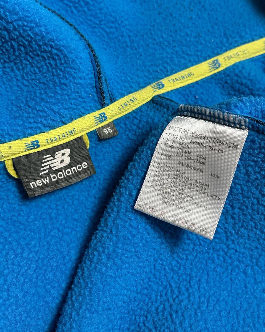 뉴발란스 기모 후드집업 상품이미지3