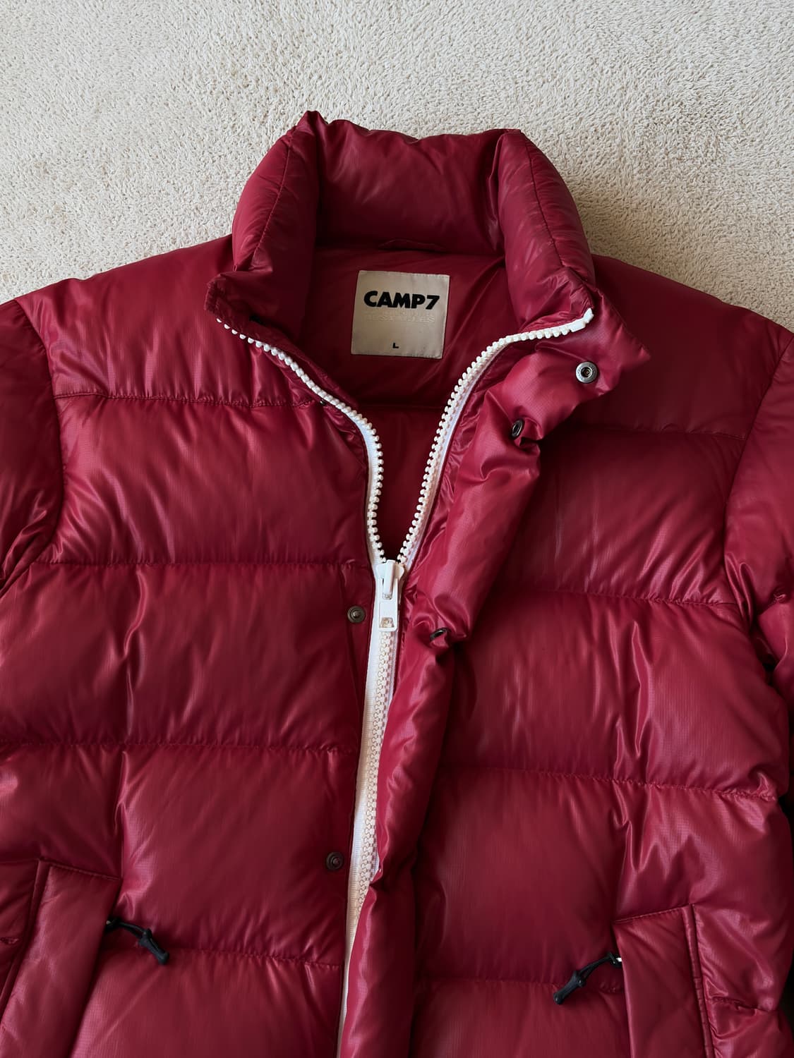 CAMP7 다운 립스탑 패딩 상품이미지1