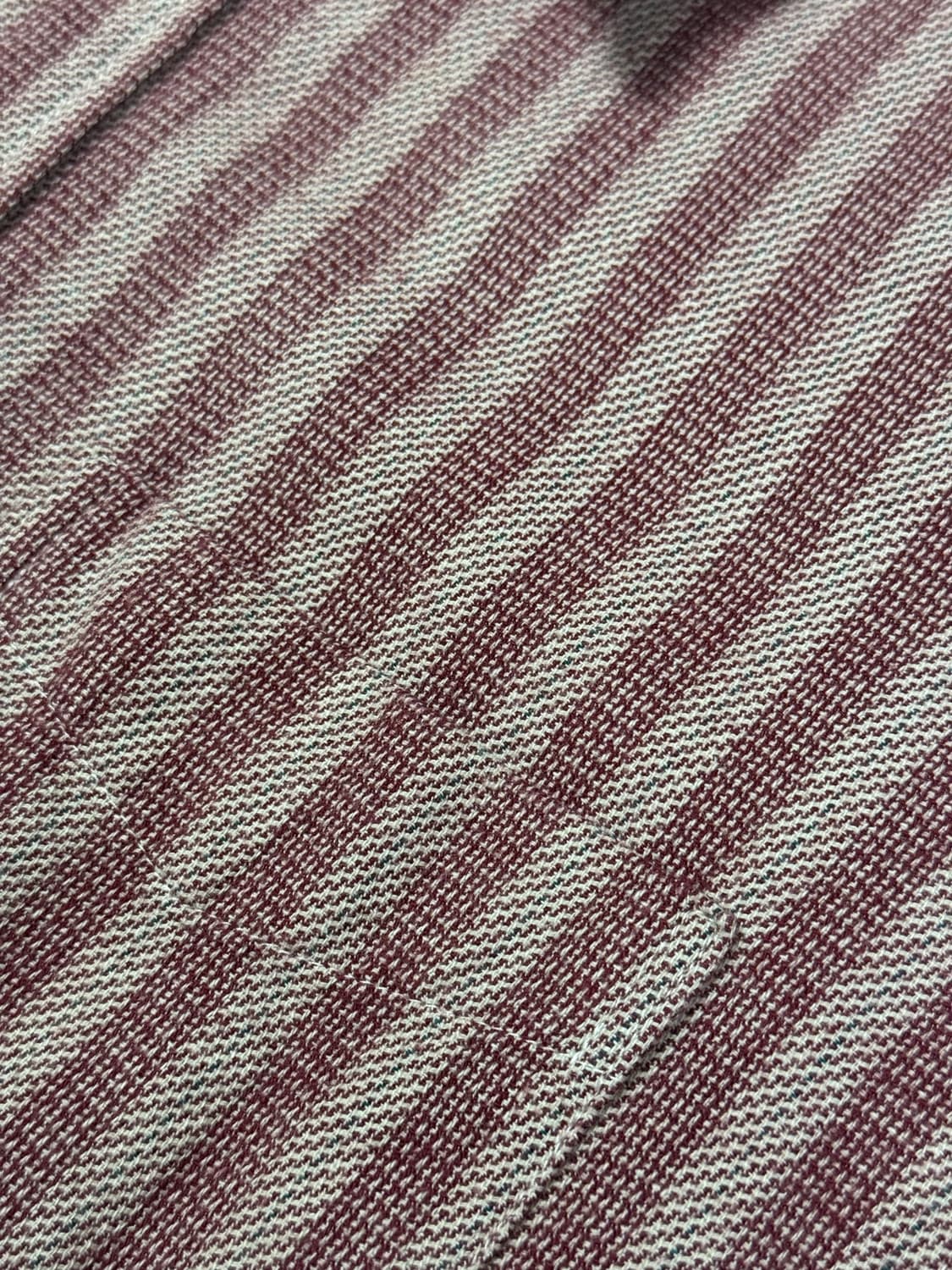 슈가케인 라이트 빈티지 텍스처 스트라이프 셔츠 L  상품이미지5