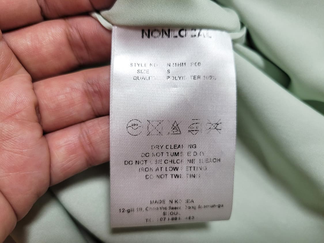 논로컬(NONLOCAL) 플로럴 숄카라원피스 55 새상품 상품이미지9