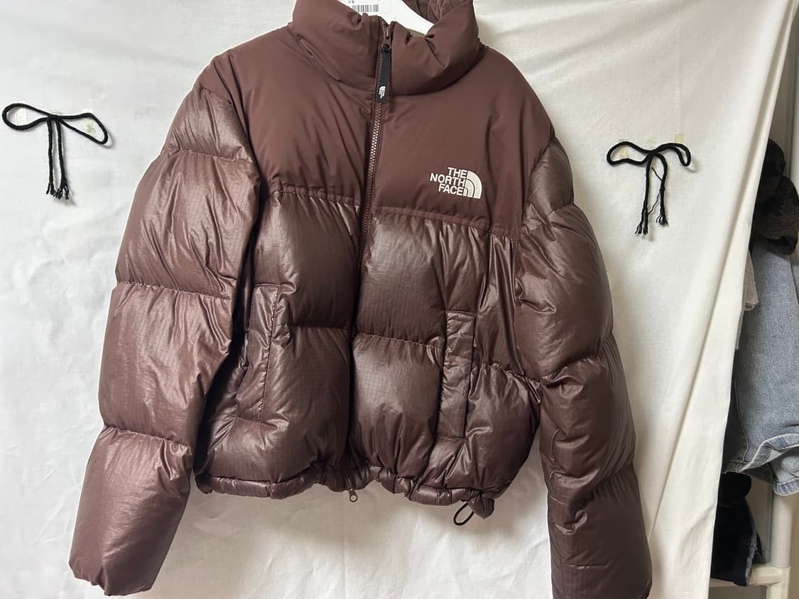 더 노스 페이스 화이트 라벨 노벨티 눕시 다 운 재킷 코코아 브라운 W 상품이미지1