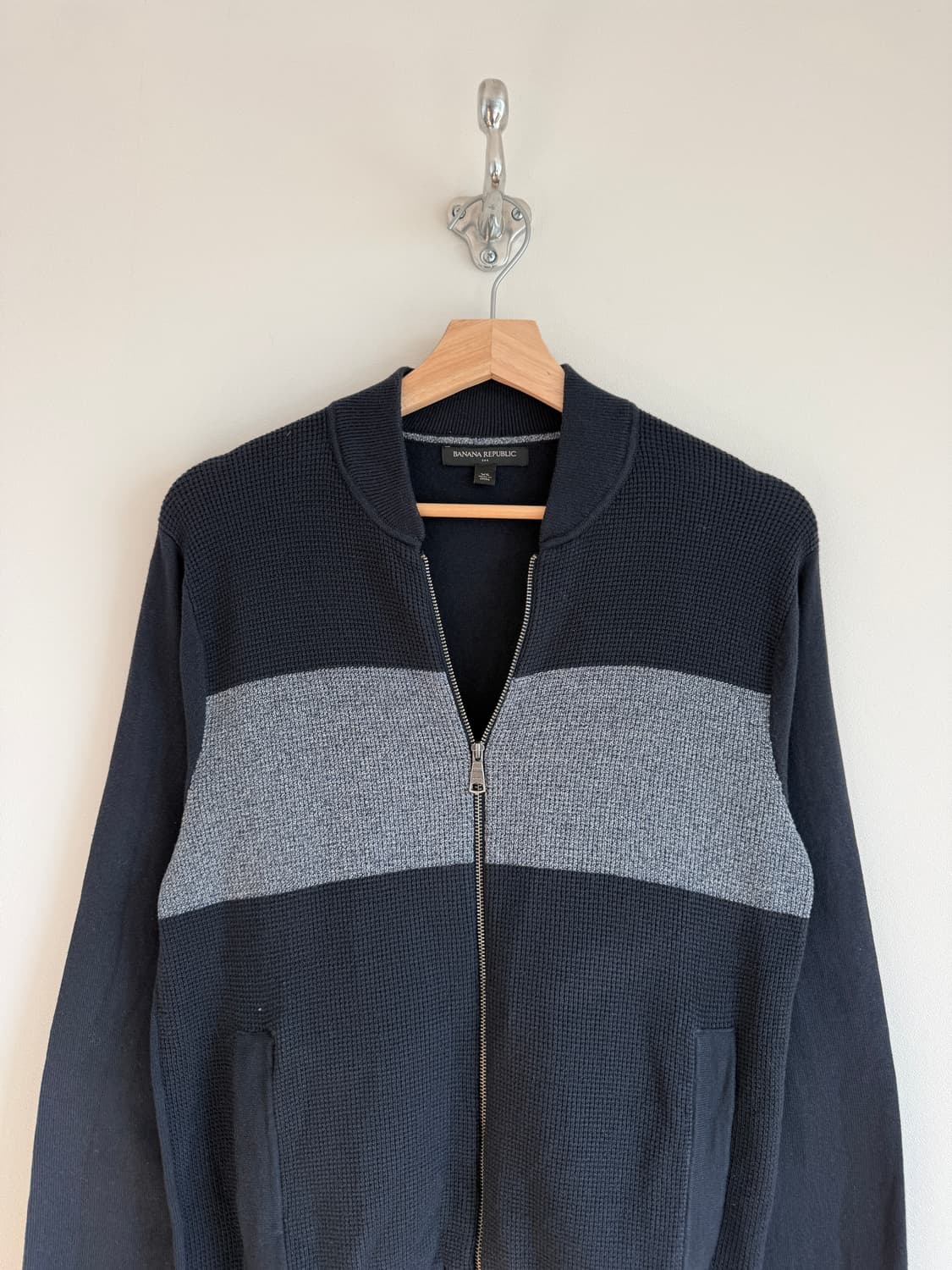 바나나리퍼플릭(Banana republic) 코튼 니트집업 상품이미지2