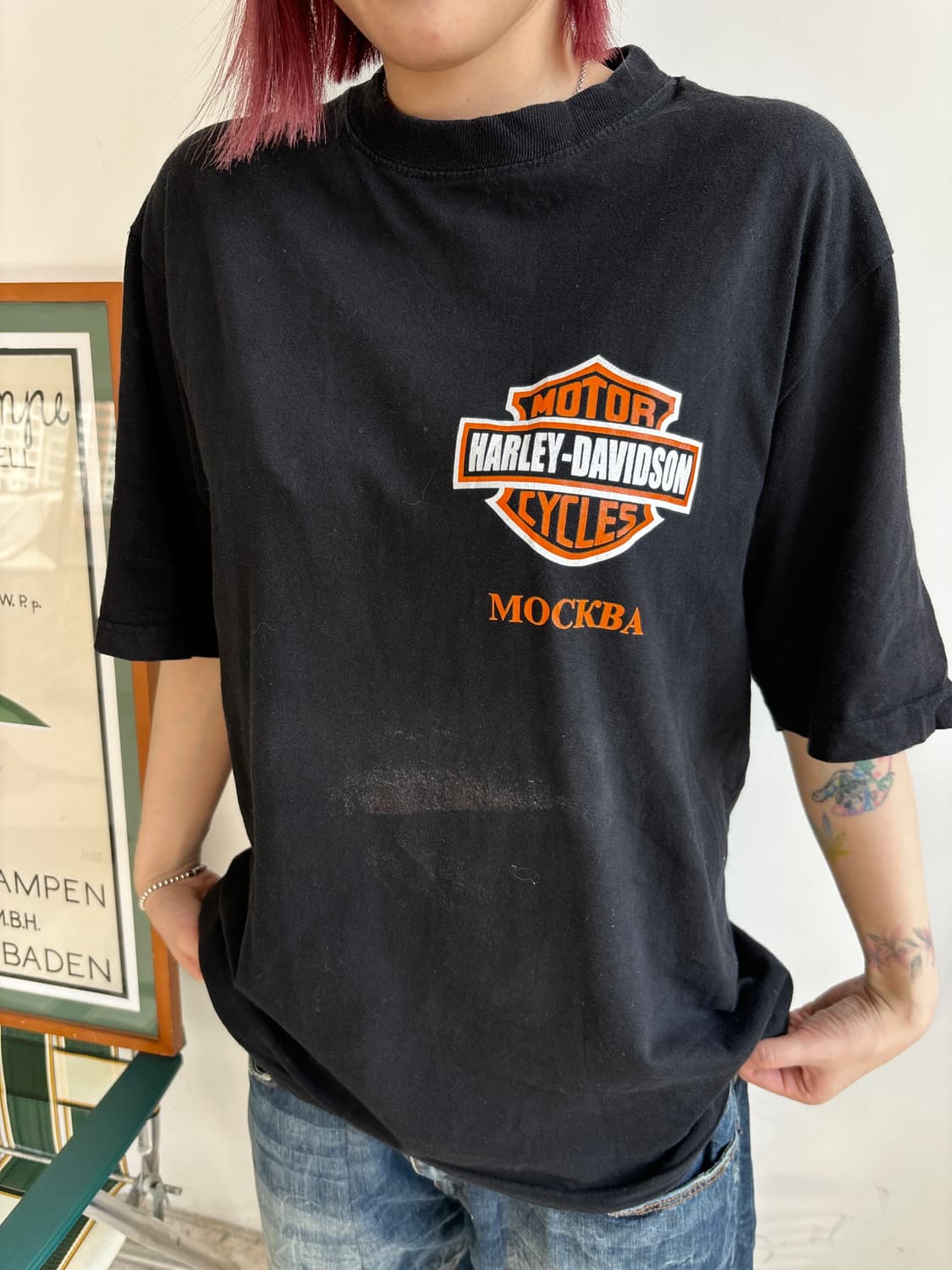 90’s Harley-Davidson 반팔 티셔츠 상품이미지4