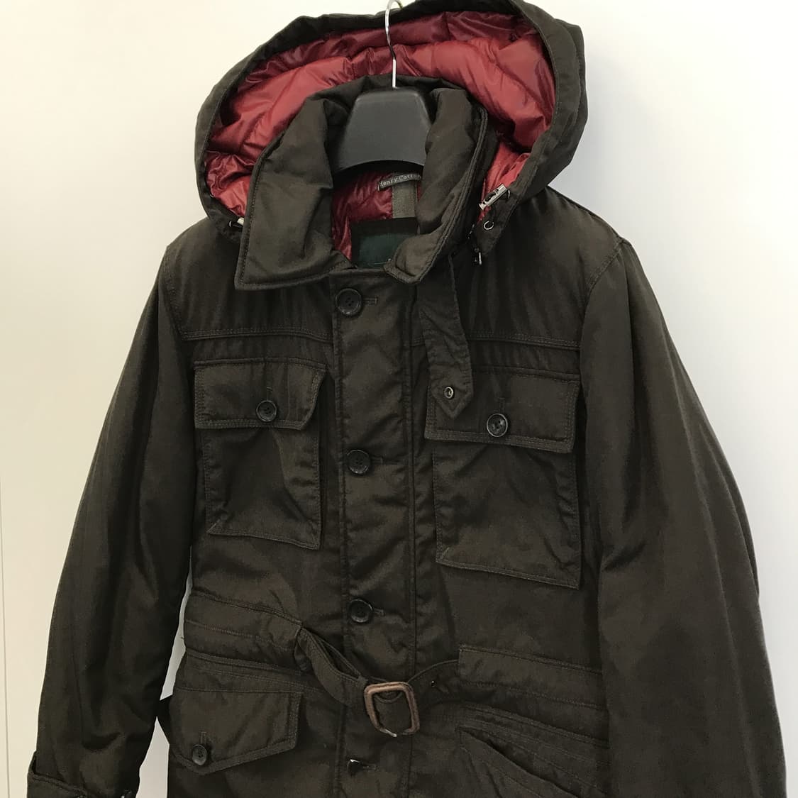 헨리코튼 이태리 벨티드 로버다운 패딩[48사이즈] 상품이미지2