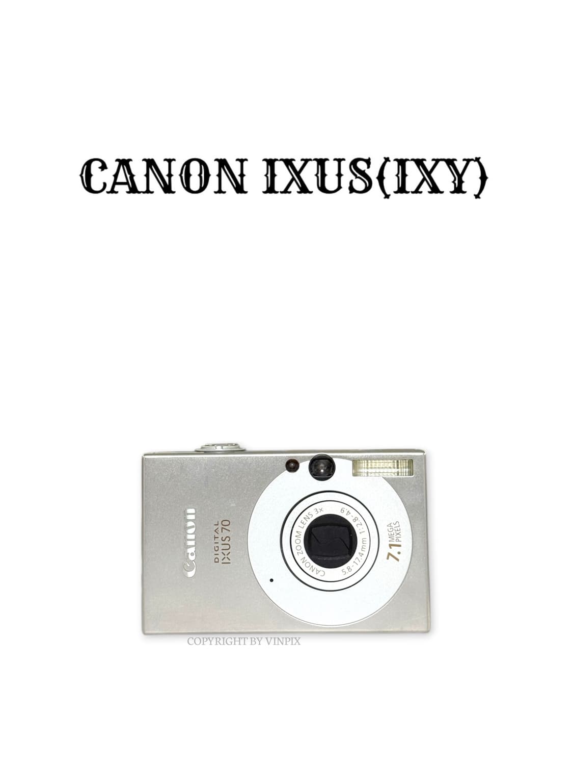 캐논 익서스 70(ixus 70) 디지털 카메라 디카 상품이미지1
