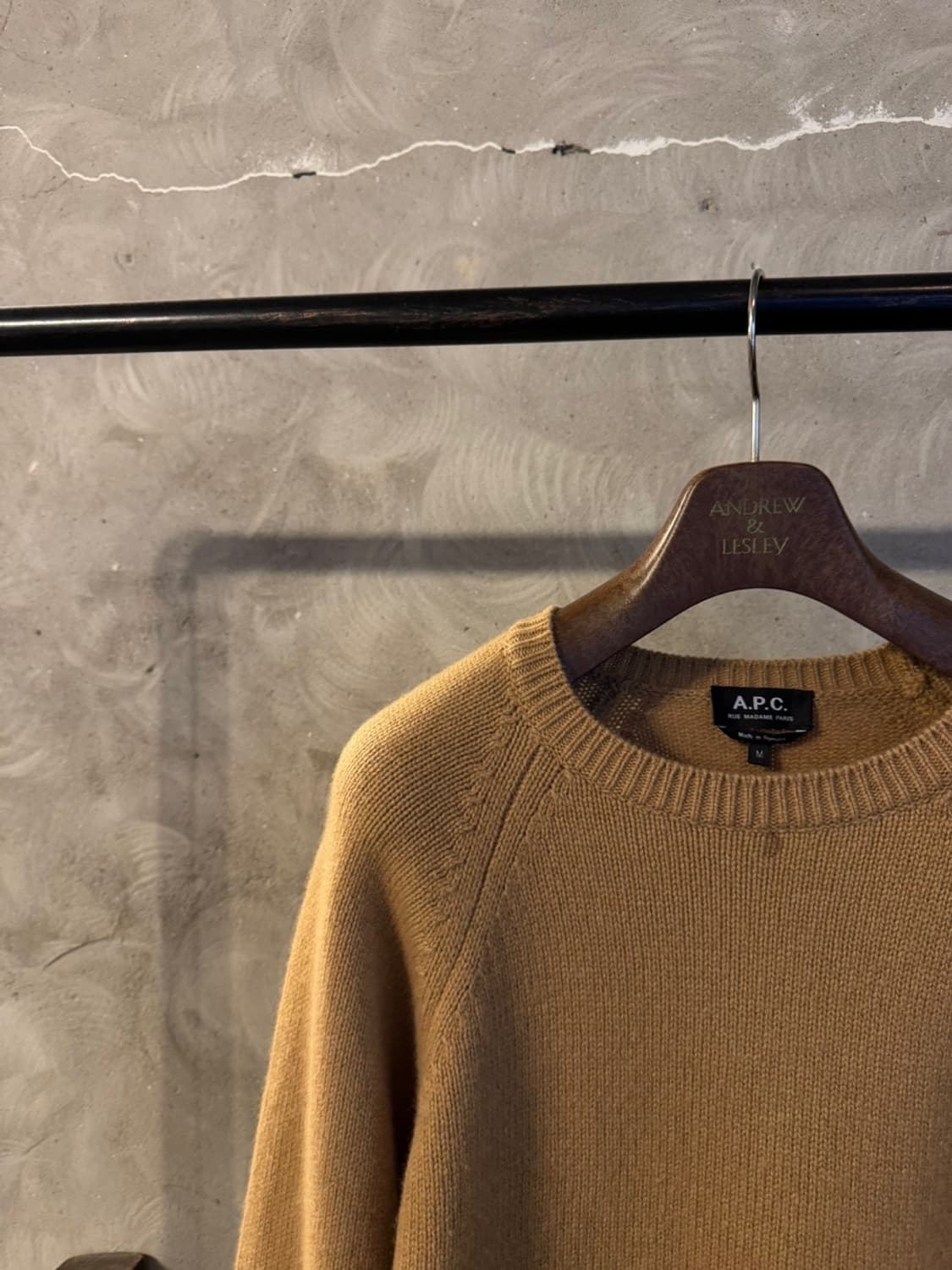 아페쎄 램스울 니트 100 상품이미지2