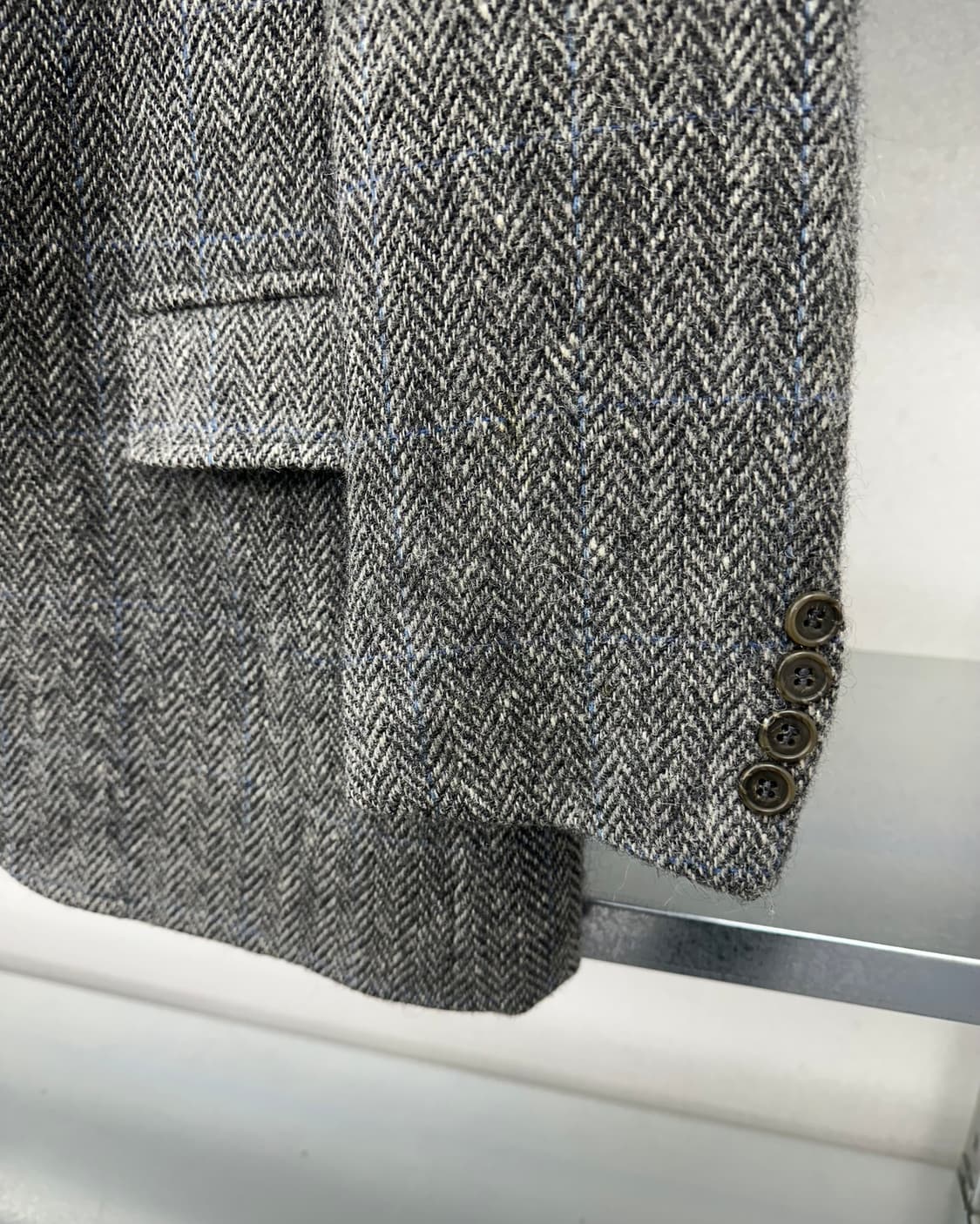 (S)90'S CHAPS 울 블레이져-M1385 상품이미지4