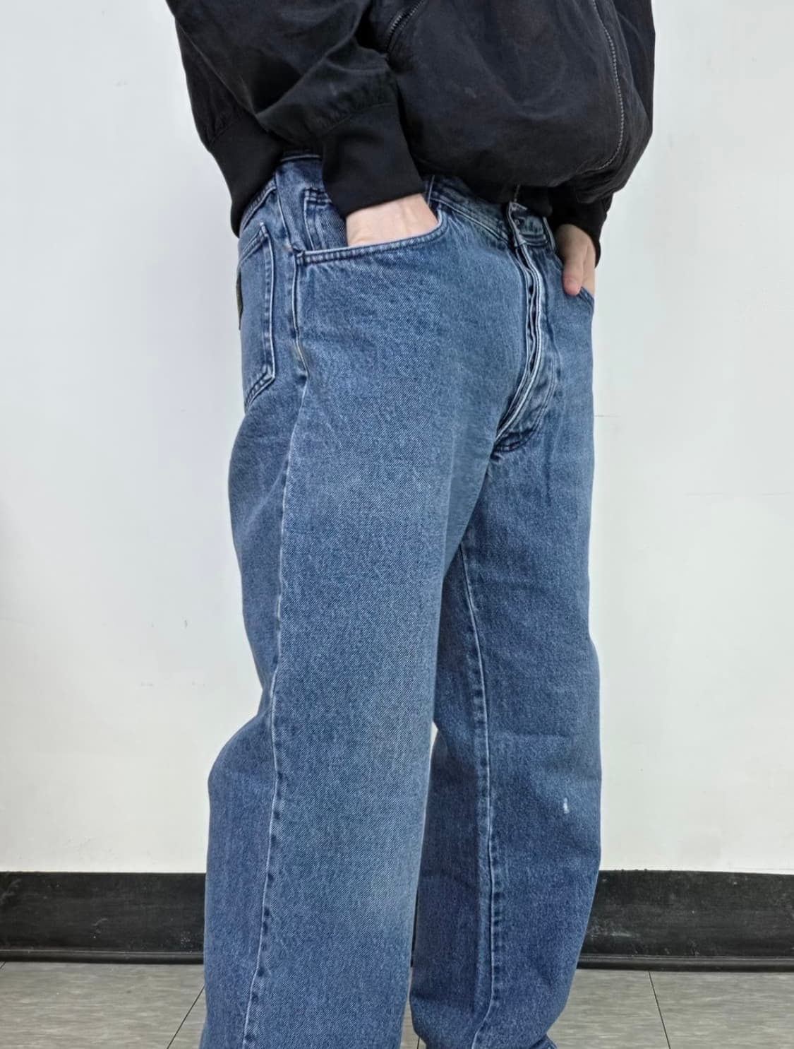 90s스톤아일랜드 그린엣지 데님 상품이미지4