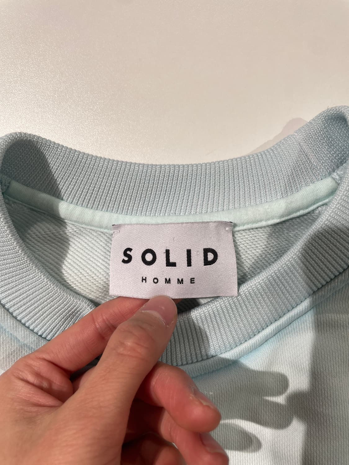 솔리드 옴므 스카이 블루 드림 풀 클럽 셋업 상품이미지7