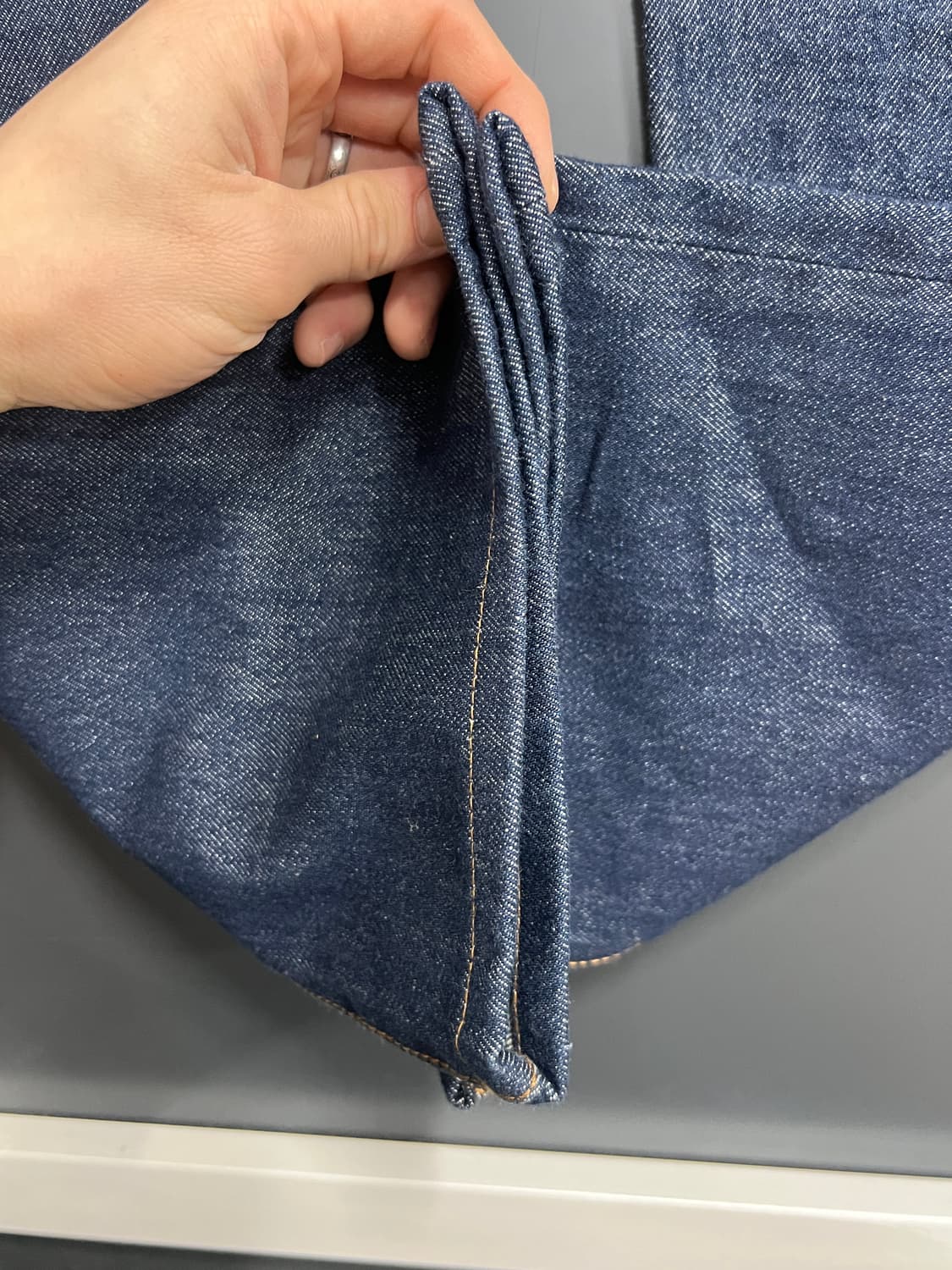 Levis 리바이스 501 버튼플라이 생지 인디고 데님 팬츠 상품이미지4