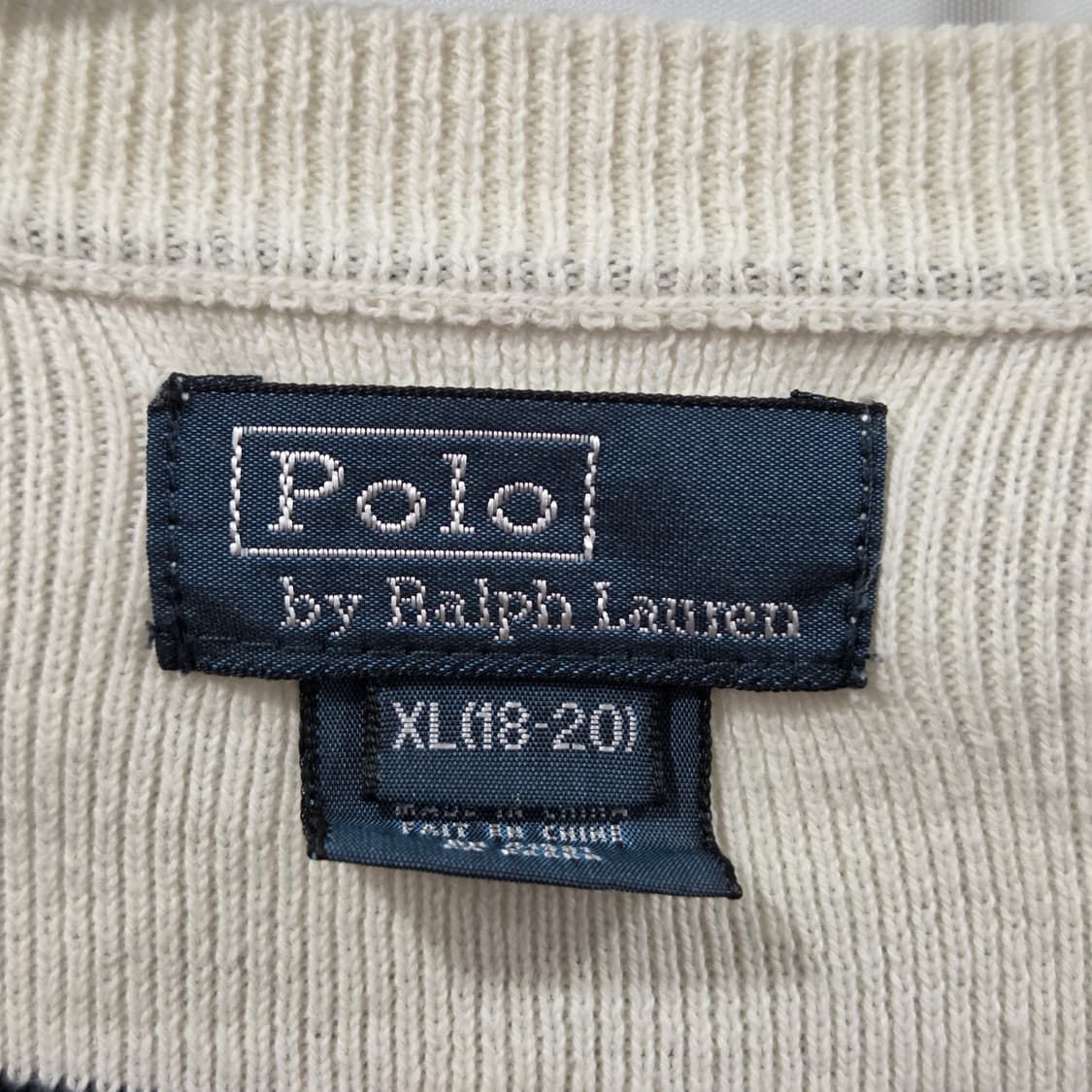 폴로랄프로렌 보이즈 스트라이프 니트 XL/18/20 상품이미지3