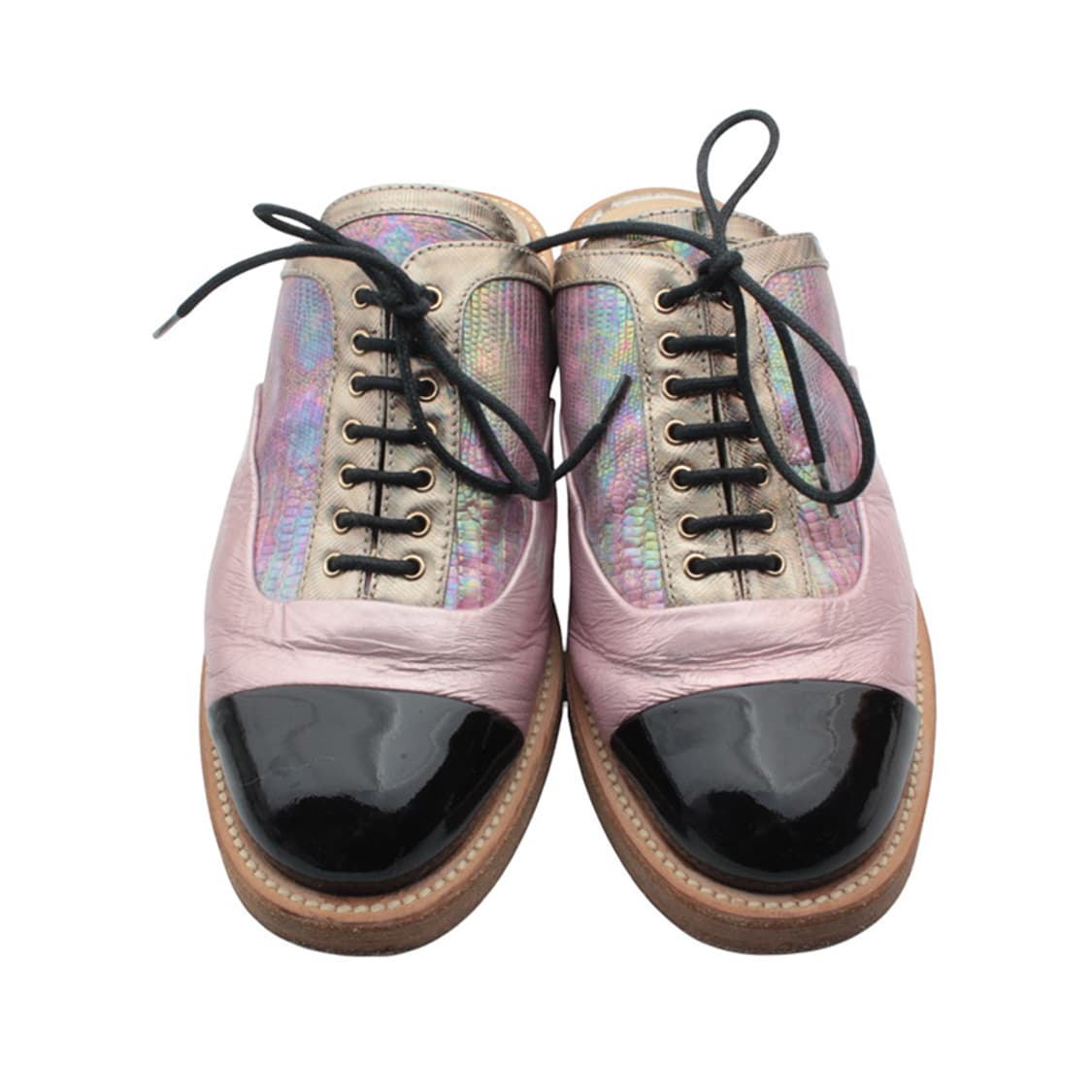 샤넬 홀로그램 리자드 캡토 블로퍼 36C 상품이미지2