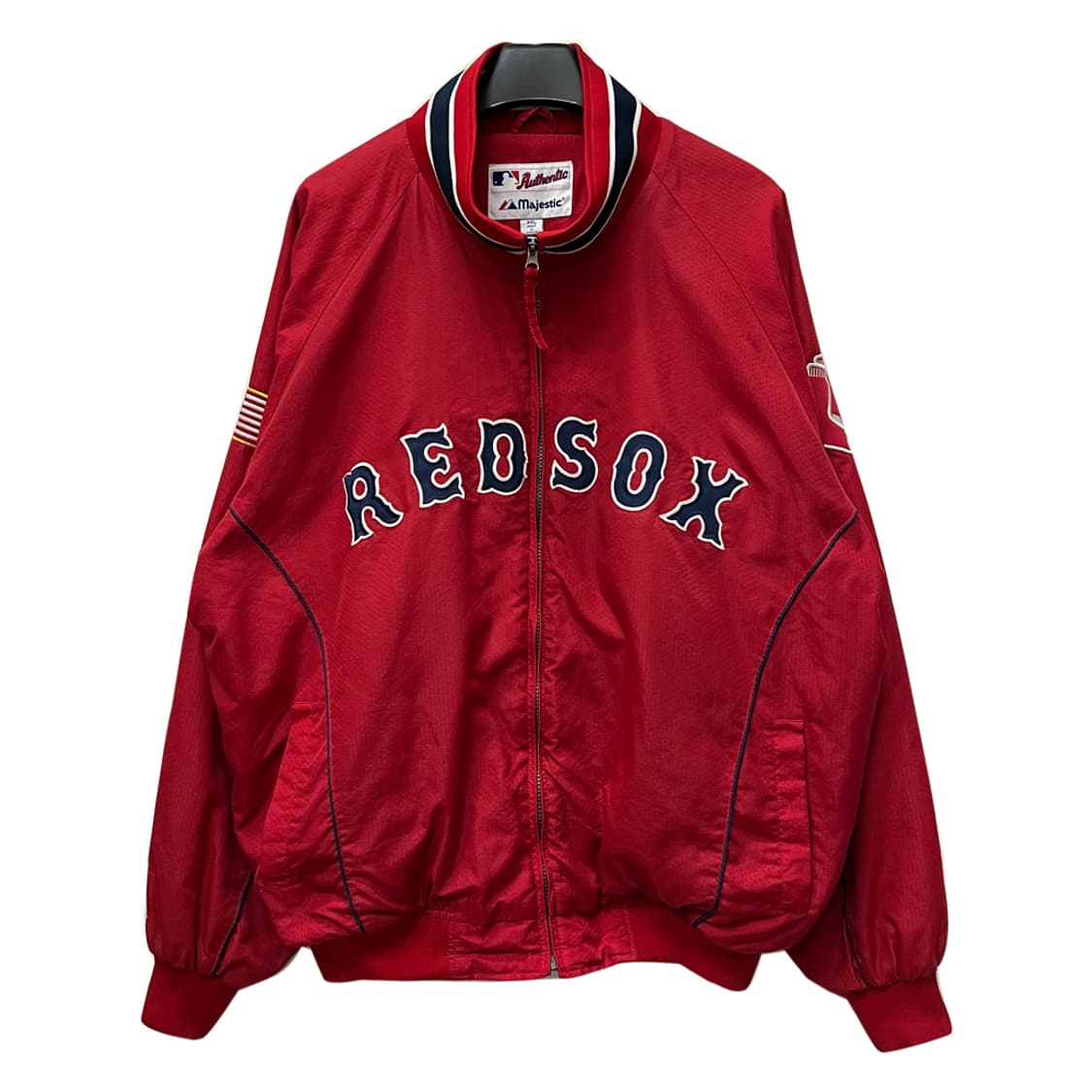 90s 마제스틱 MLB 보스턴 레드삭스 베이스볼 자켓 2XL 상품이미지1