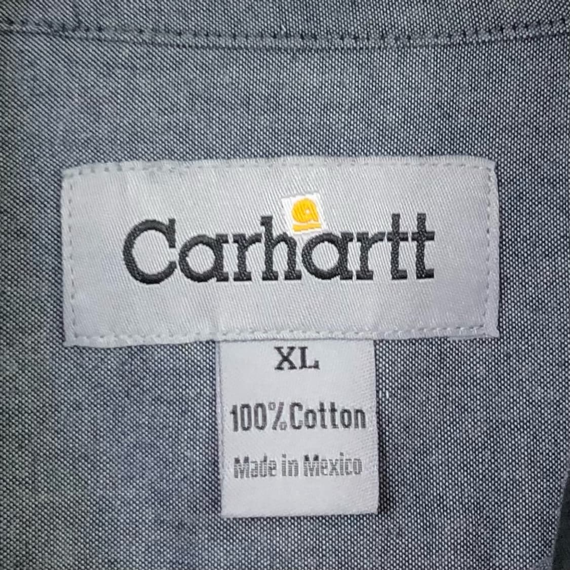 Xxl 칼하트 블랙 워크 셔츠 상품이미지3