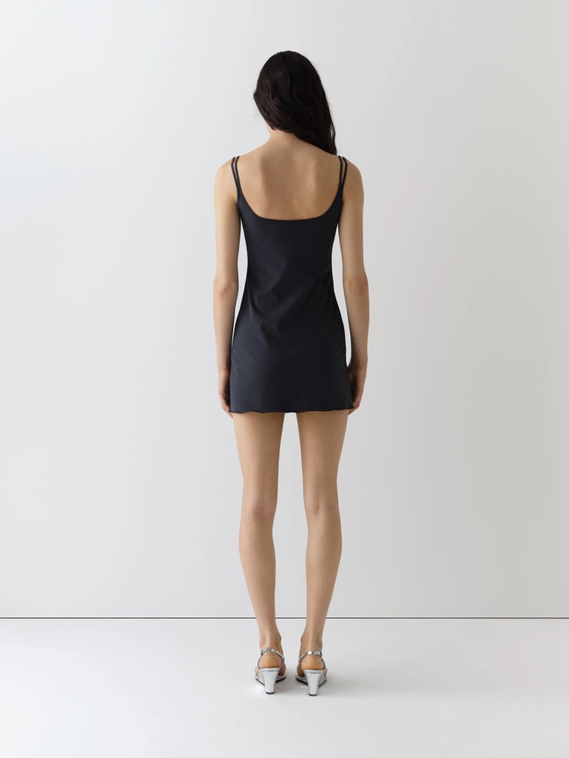 [S,M]기마구아스 Lula 미니 드레스/그레이 상품이미지6