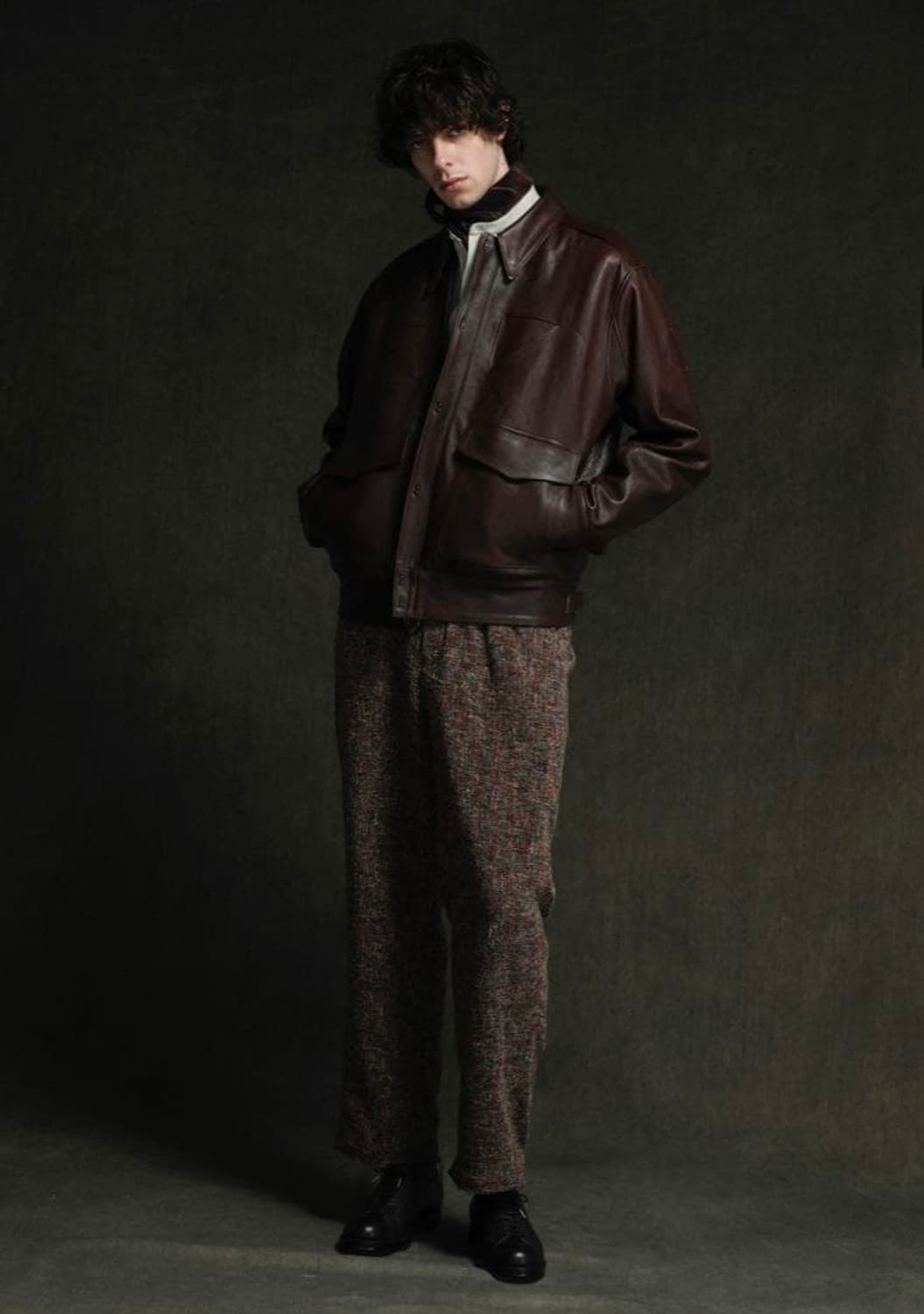 23aw FLASH A-2N BUFFALO LEATHER jkt 상품이미지8