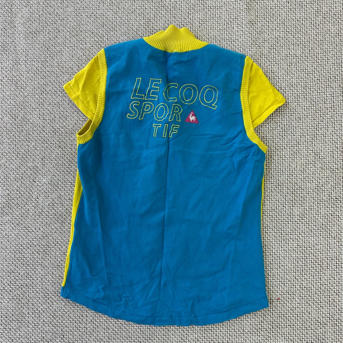 L 르꼬끄골프 하이넥 반집업 골프웨어 0410D 상품이미지4