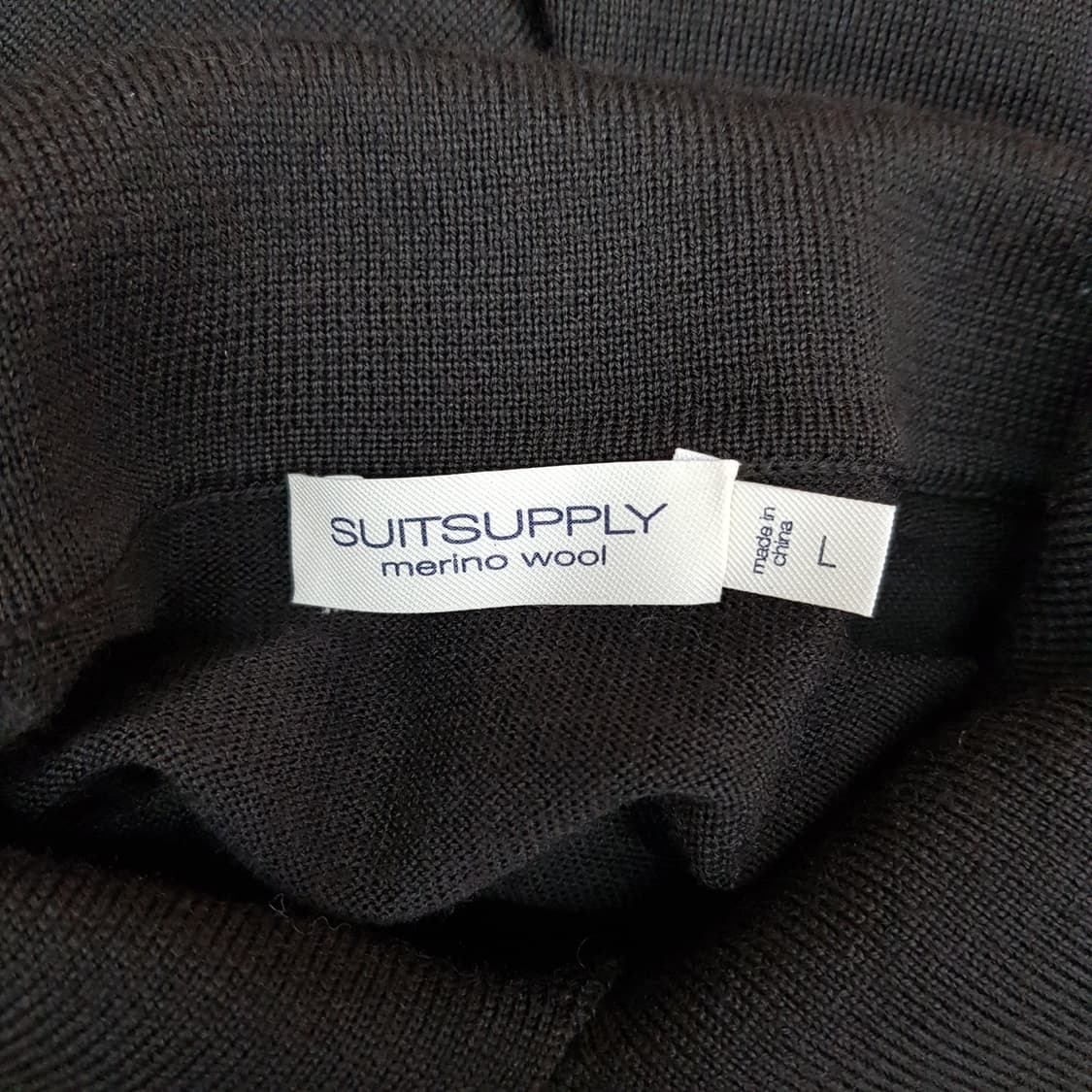 수트서플라이(SUITSUPPLY) 2022 메리노울 카라 니트 L사이즈 상품이미지3