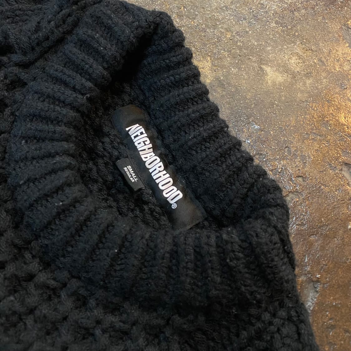 (S) Neighborhood 세비지 데미지 니트 스웨터 상품이미지2