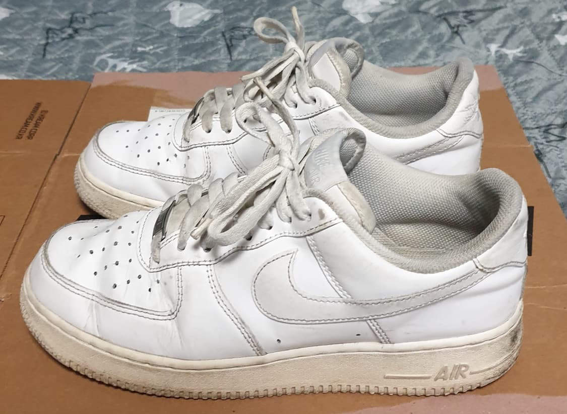 나이키 에어포스1 로우 화이트 (260) 상품이미지3