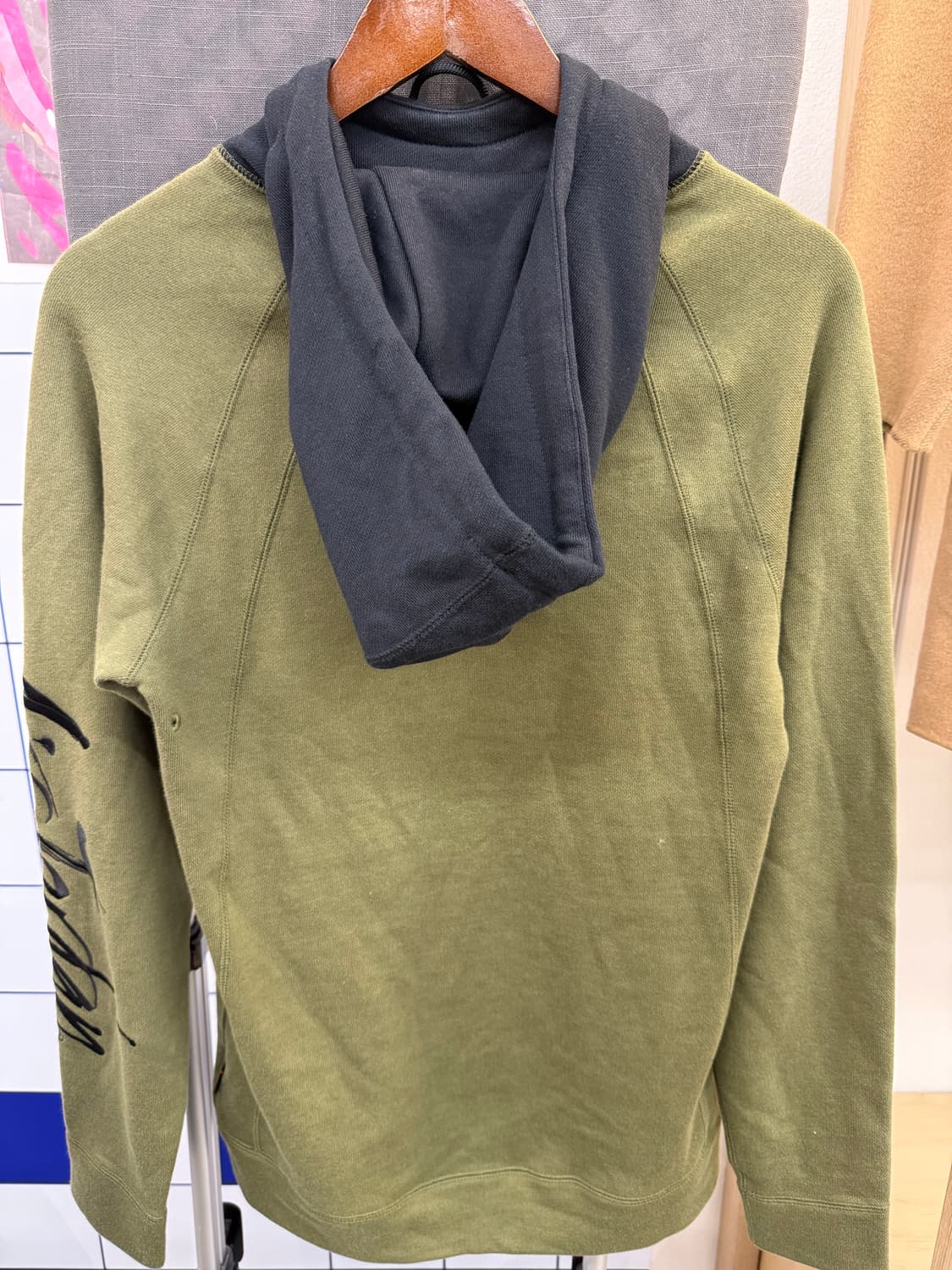 조던 카키 후드티 상품이미지2