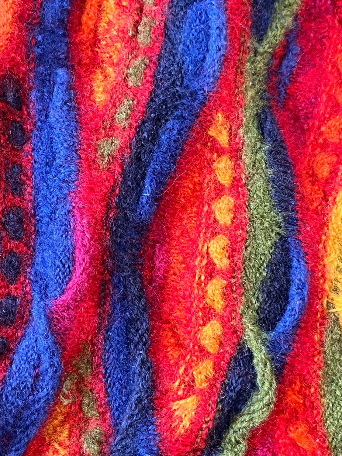 쿠기 오스트레일리아 멀티 컬러 니트 베스트 상품이미지7