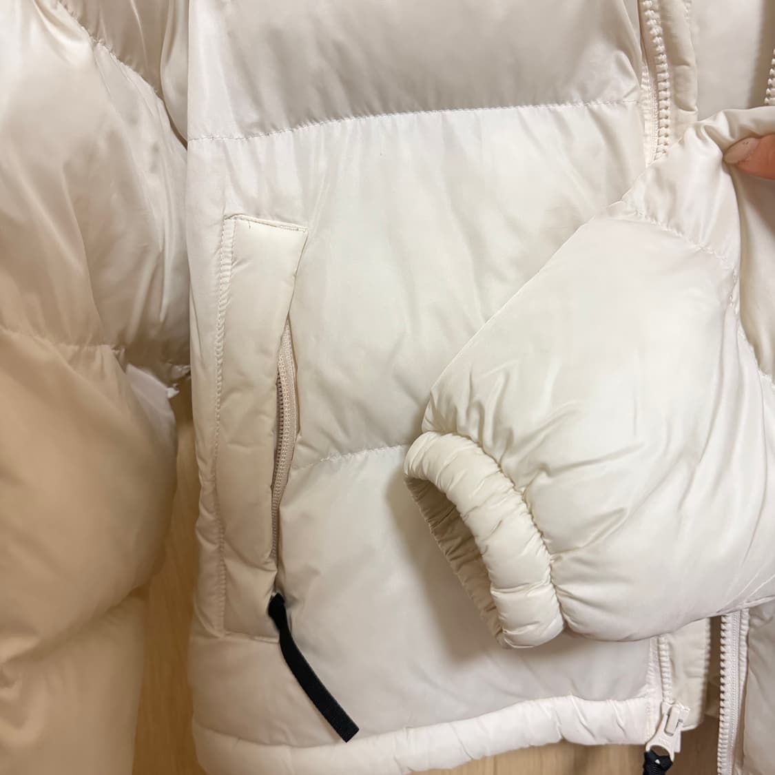 노스페이스 눕시 온볼 자켓 아이보리 상품이미지7