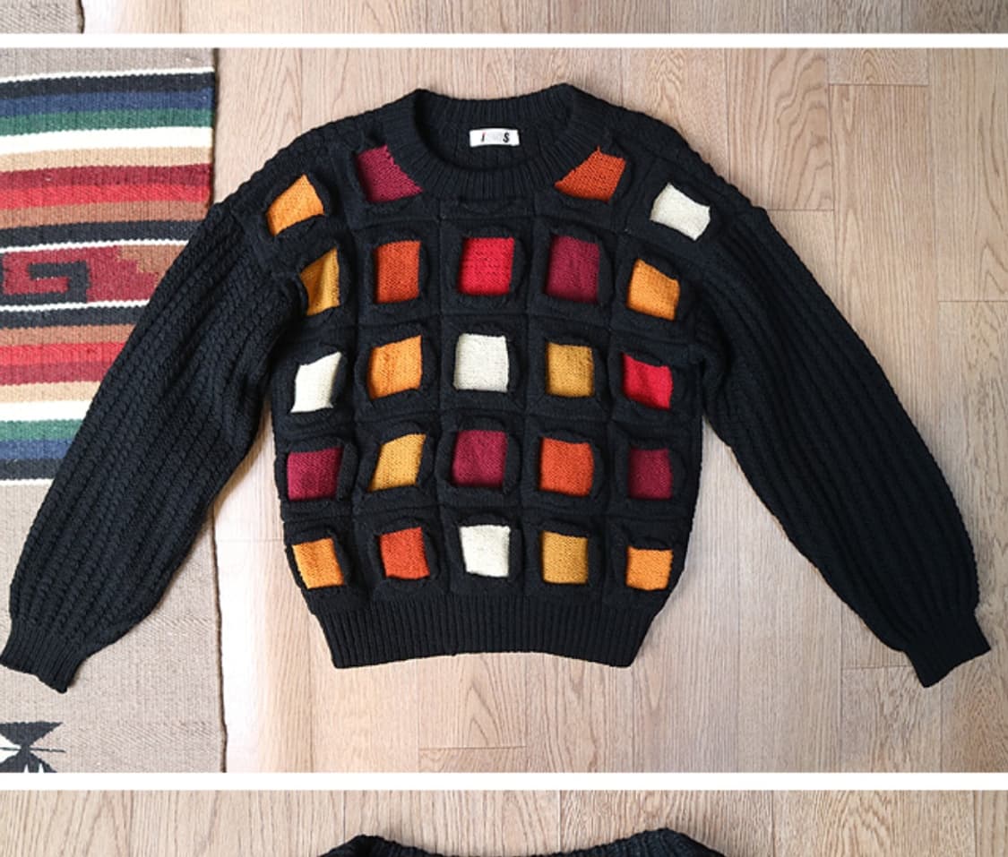 80~90S issey miyake I.S 이세이 미야케 is 빈티지니트 상품이미지2