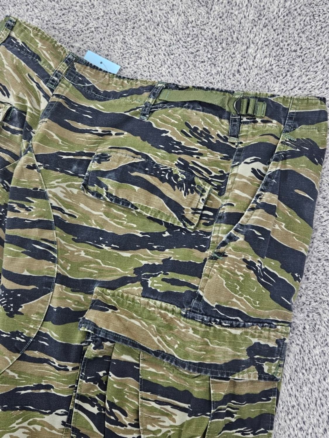 프로퍼 타이거카모 카고 더블니 BDU 팬츠 (31"추정) / 11878 상품이미지8