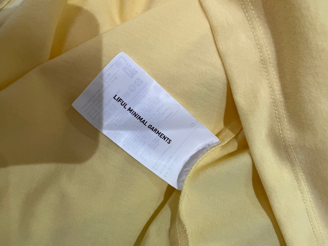 liful minimal garments 라이풀 미니멀 가먼츠 무지 티 상품이미지5