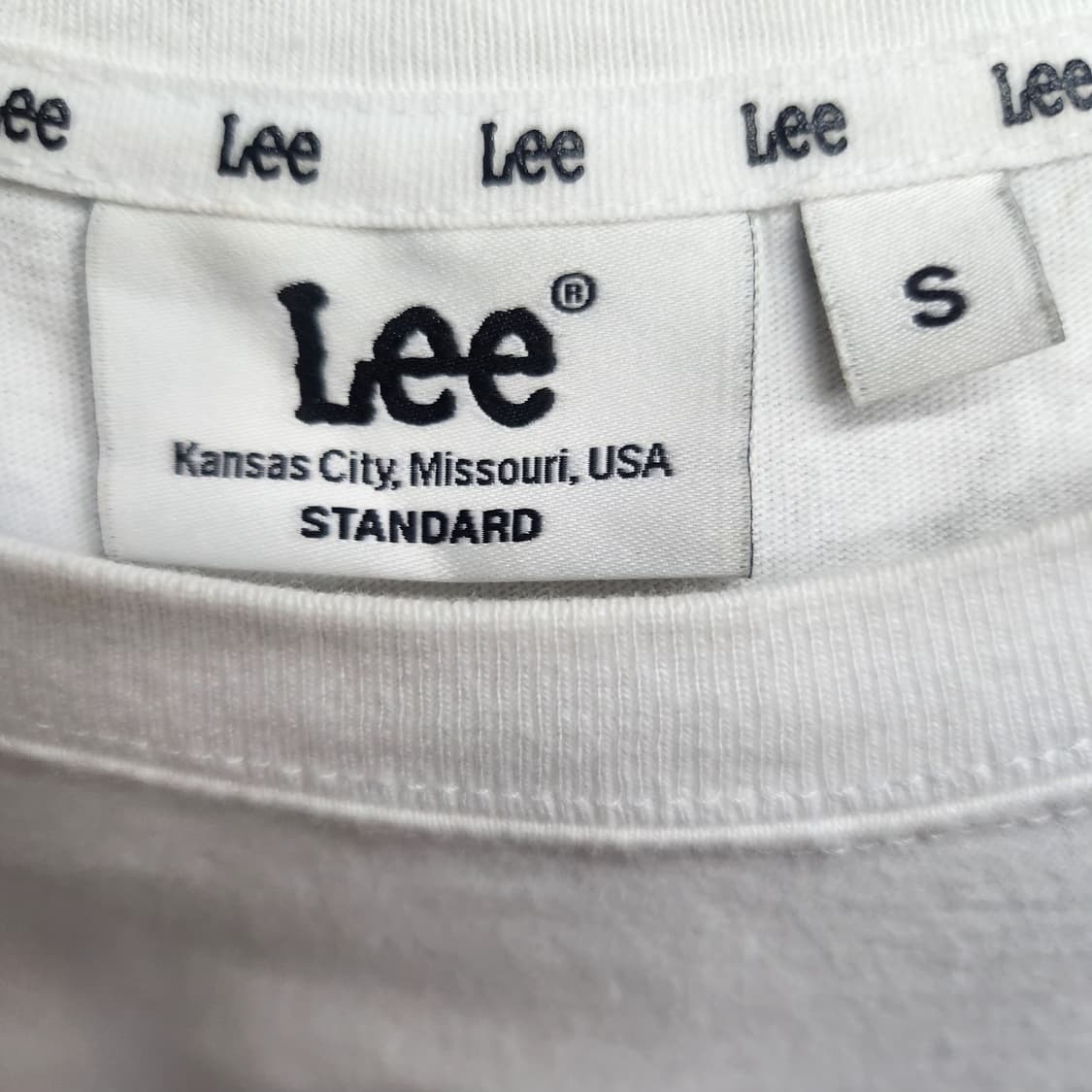 Lee 리 빅로고 프린팅 반팔티 S(L) 상품이미지5