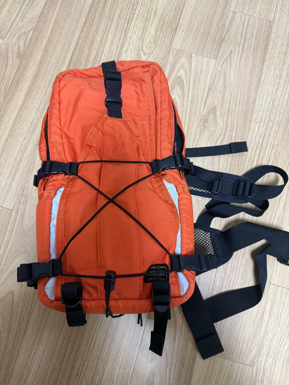 포터 바이시클 백팩 오렌지색상 상품이미지1