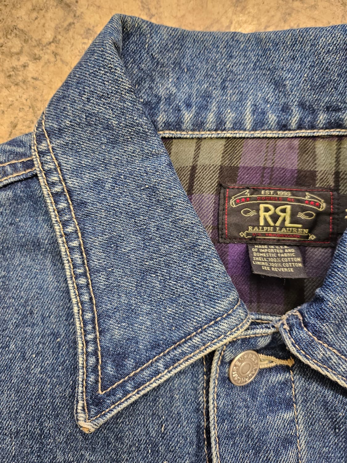 Vtg Double RL_ Trucker Jacket 상품이미지5