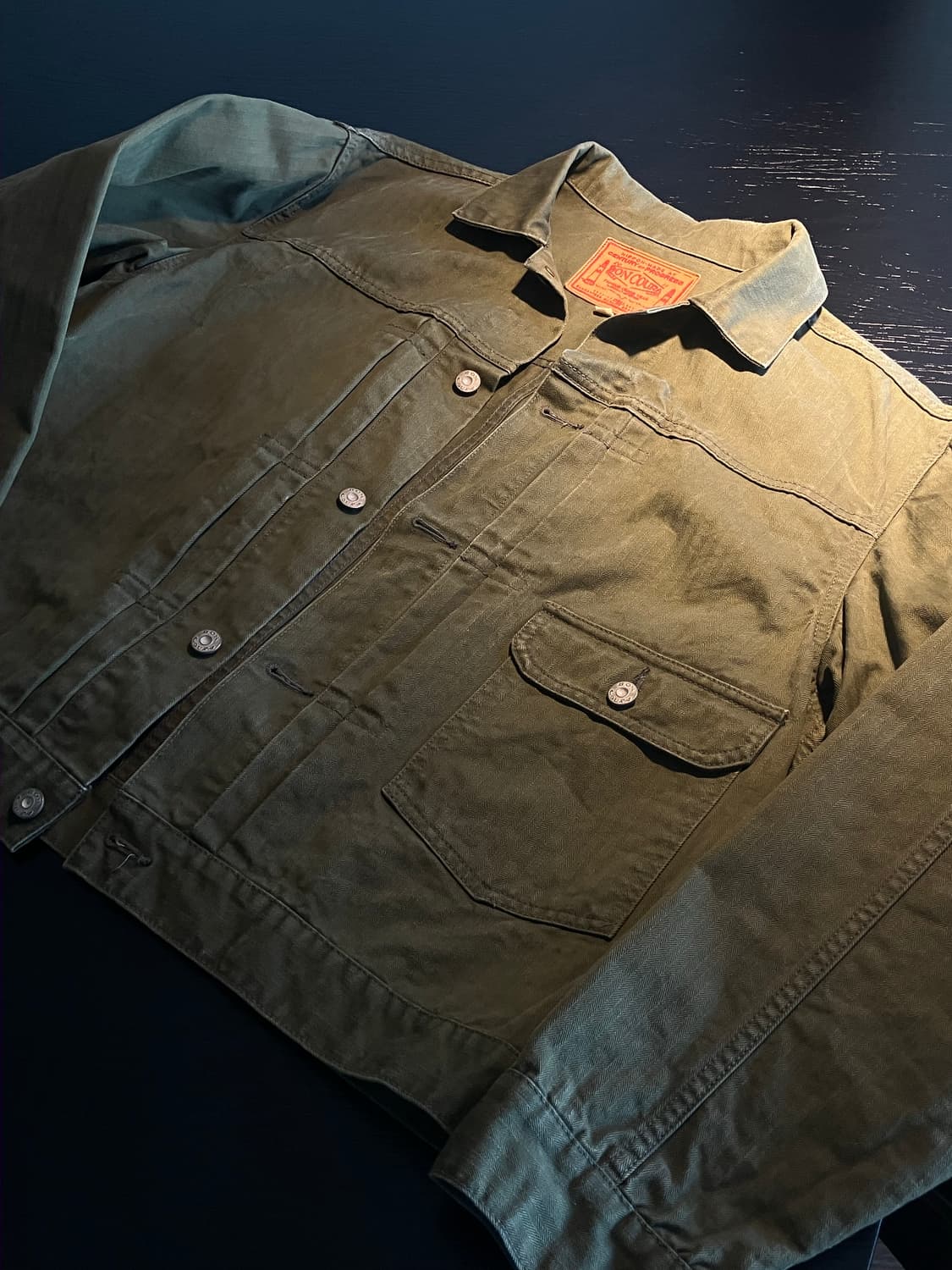 본쿠라 1st 해링본 자켓 40 상품이미지2