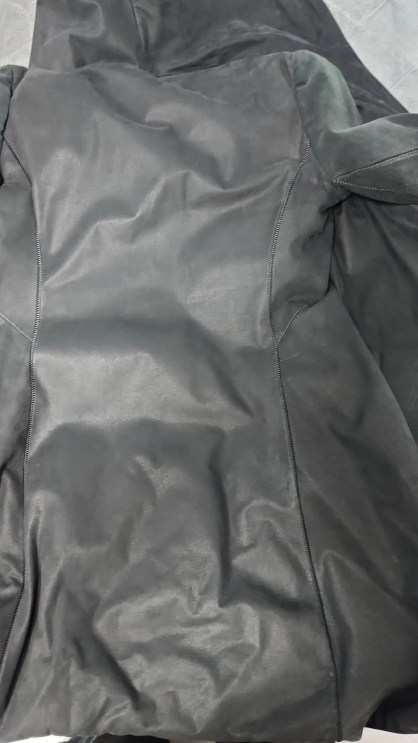 아이작세럼 송아지 가죽 패딩 상품이미지8