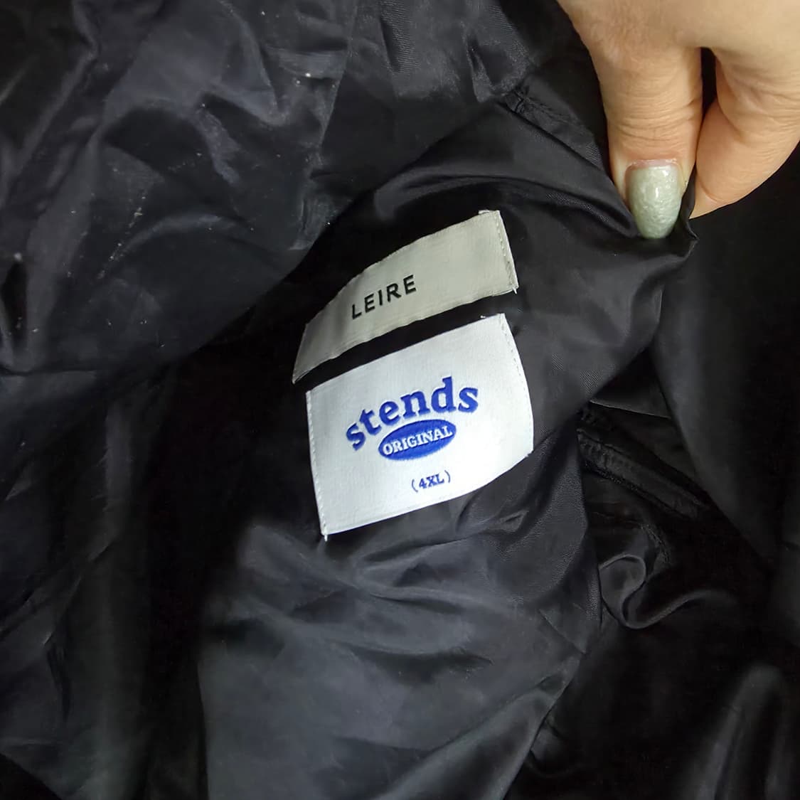 [4XL] 르아르 바라클라바 패딩점퍼 0126J1 상품이미지4