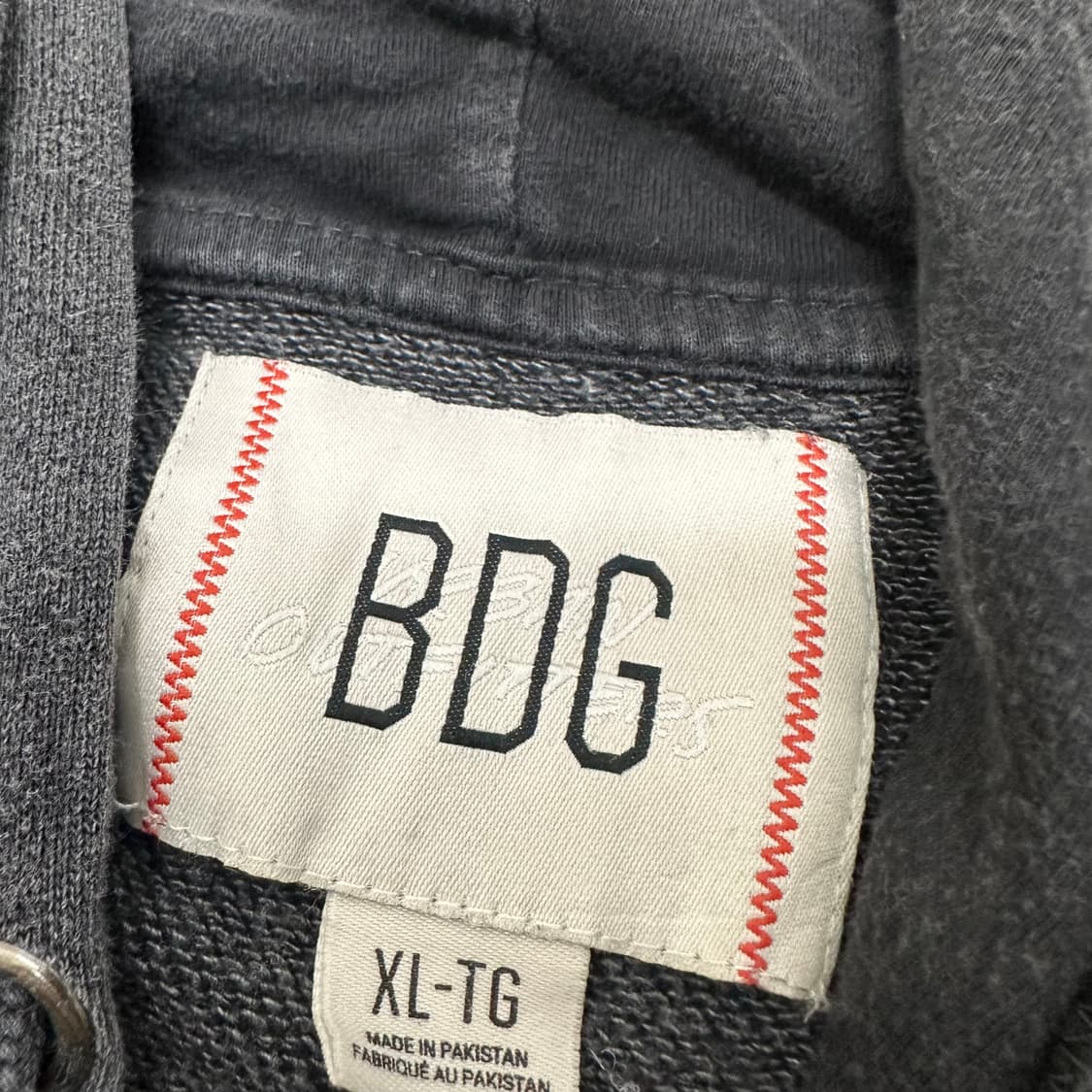 BDG 비디지 후드집업 XL 상품이미지3