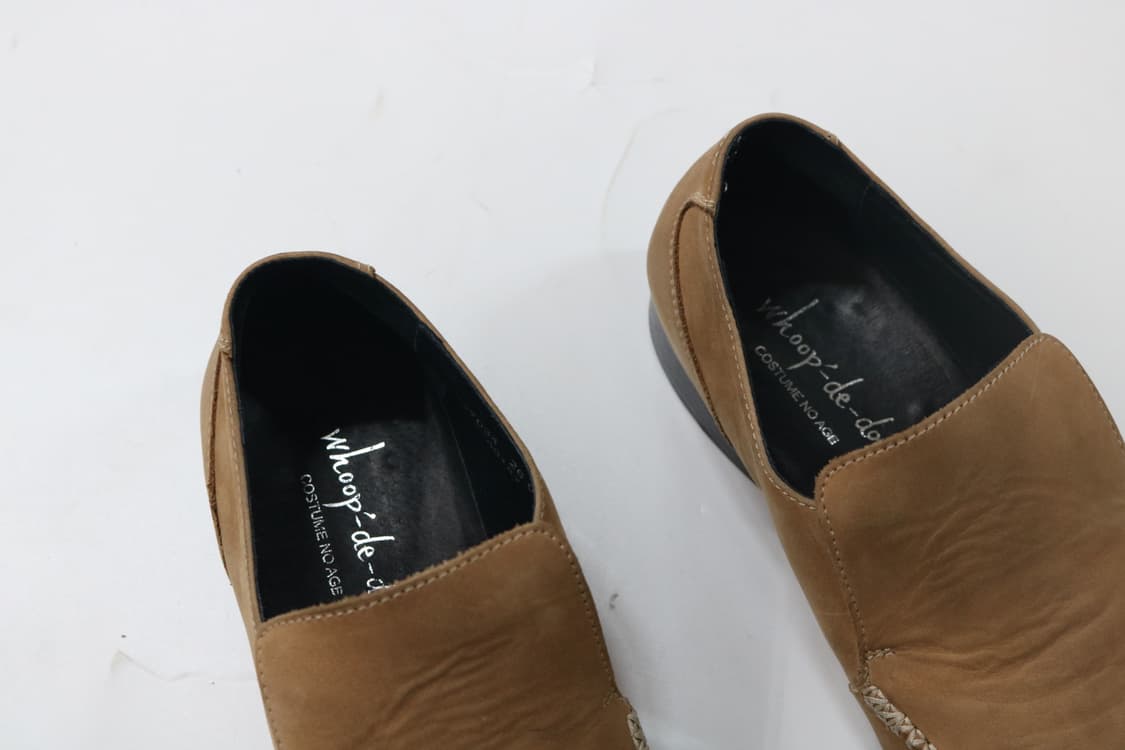 훕데두 스퀘어토 레더 부츠 상품이미지5