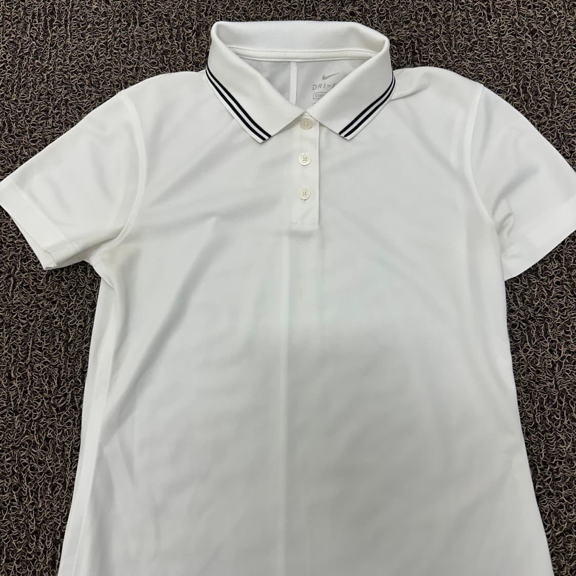 NIKE 나이키 드라이핏 여성 반팔티셔츠 화이트 XS 상품이미지2